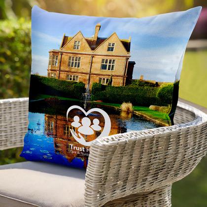 Branded Water Resistant Cushion (Full Colour)