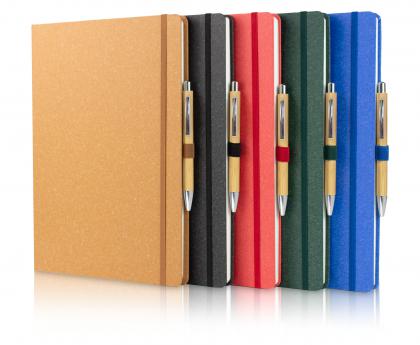 A4 Certified Sustainably Sourced  Envirobook and Pen Sets