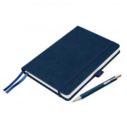 Moretti A5 Luxury Notebook & Pen Set in Navy Moretti A5 Luxury Notebook & Pen Set in Navy