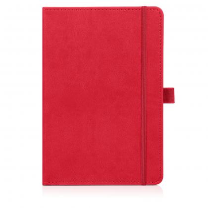 Moretti A5 Luxury Notebook in Red