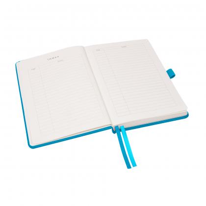 Moretti A5 Luxury Notebook in Cyan