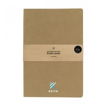 Paper Notebook GRS Washable Kraft Cover A5