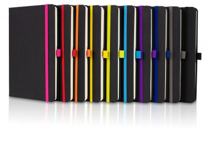 DeNiro A5 Lined Soft Touch PU Notebook
