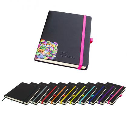 DeNiro A5 Lined Soft Touch PU Notebook
