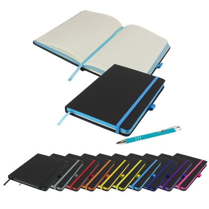DeNiro Edge A5 Notebook and Pen Set