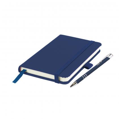 Moriarty A6 Notebook and Pen Set in Navy