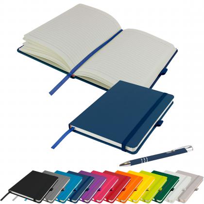 Dimes A5 Notebook and Pen Set in Navy