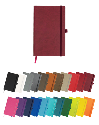 Infusion A5 Custom Made Notebook - Burgundy