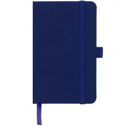 Moriarty A6 Lined Soft Touch PU Notebook in Navy