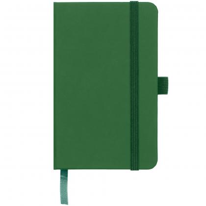 Moriarty A6 Lined Soft Touch PU Notebook in Green
