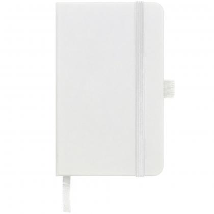 Moriarty A6 Lined Soft Touch PU Notebook in White
