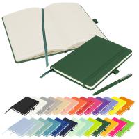 Notes London - Wilson A5 Certified Sustainably Sourced  Notebook & Pen Set in Green