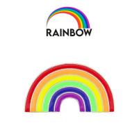 Rainbow Soft Enamelled Pin Badges-25mm