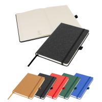 A5 Certified Sustainably Sourced  Envirobook in Charcoal