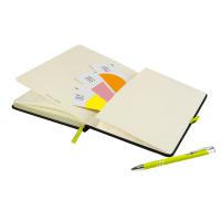 DeNiro A5 Notebook and Pen Set in Lime