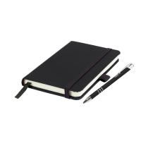 Moriarty A6 Notebook and Pen Set in Black