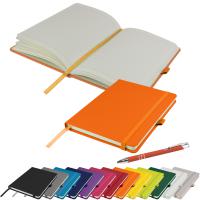 Dimes A5 Notebook and Pen Set in Orange