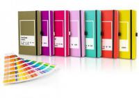 Infusion A5 PANTONE Matched Printed Soft Touch Lamination Notebook