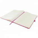 Dunn A4 PU Soft Feel Lined Notebook in Pink