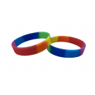 Rainbow Silicon Wristbands