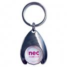 Wishbone Trolley Coin Keyring - Printed
