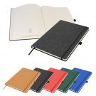 A4 Certified Sustainably Sourced  Envirobook in Charcoal