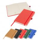 A5 Certified Sustainably Sourced Envirobook in Red