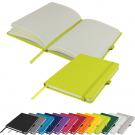 Dimes A5 Lined Soft Touch PU Notebook in Lime