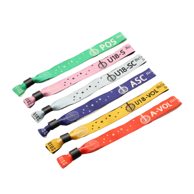 Fabric Wristbands - Woven