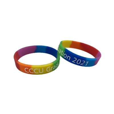 Rainbow Silicon Wristbands