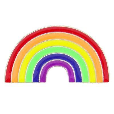 Rainbow Soft Enamelled Pin Badges-25mm