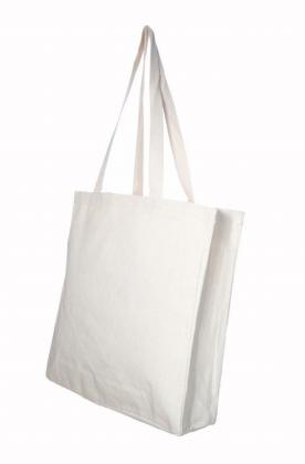 5oz Natural Shopper with gusset