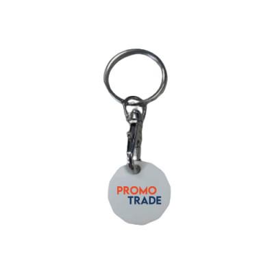 Plastic Trolley Coin Printed