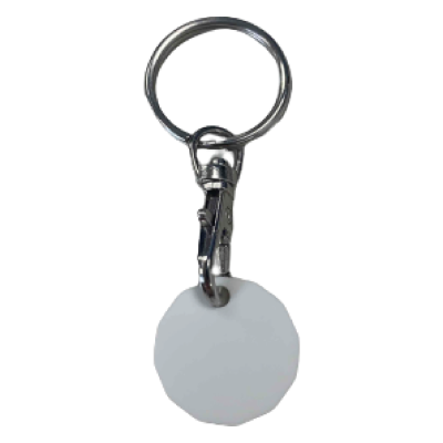 Plastic Trolley Coin Printed