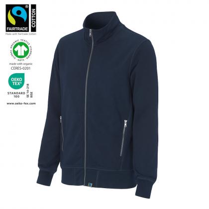 Cottover F.Terry Full Zip Collar