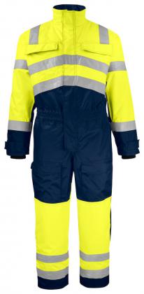 Pro-job Coverall Padded EN ISO 20471 Class 3