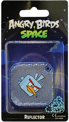 Angry Birds Space Square Blue