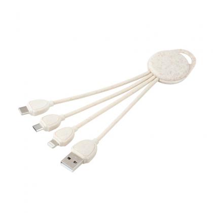 3-in-1 cable Green
