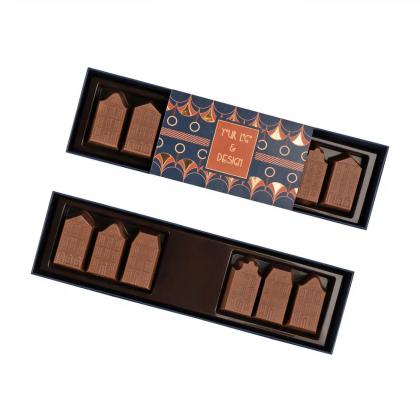 PRALINES DELIGHTFUL TENEMENT HOUSES 6 PIECES