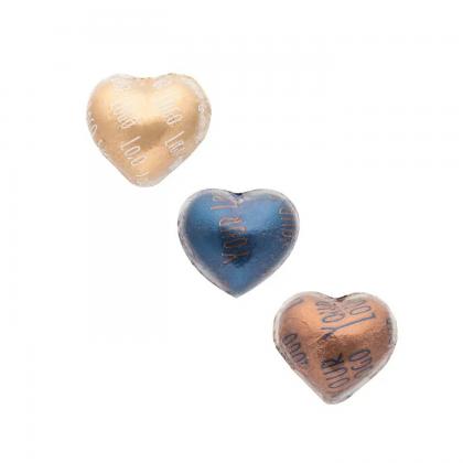 PRALINE VELVET HEART LOGO