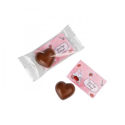 ADVERT CARD – VELVET HEART PRALINE