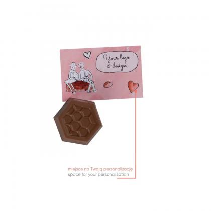 ADVERT CARD – HONEYBEE PRALINE