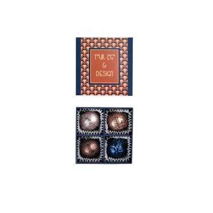 SWEET SPHERE BOX PRALINES 4 PCS