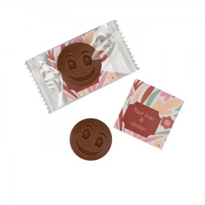 ADVERT CARD – CHOCOLATE SMILEY FACE