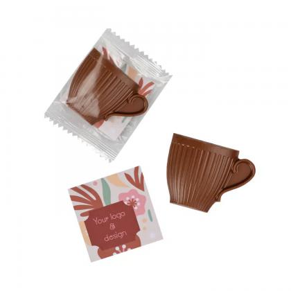 ADVERT CARD &ndash; CHOCOLATE CUP