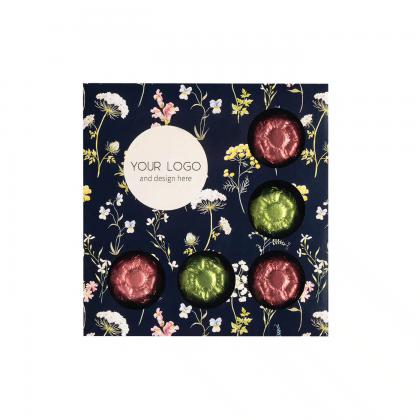 SET OF CHOCOLATE FLOWERS 9 PIECES