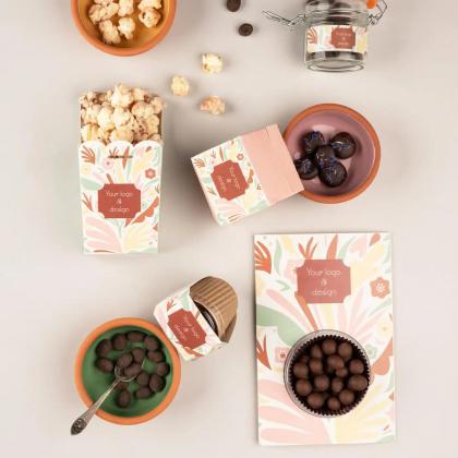ADVERTISING SWEETS PLUMS IN CHOCOLATE
