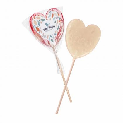 FRUIT LOLLIPOP LOGO POP HEART