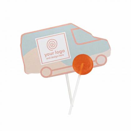 FRUIT LOLLIPOP LOLLY HOLDER VAN