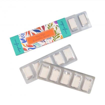 CHEWING GUM BLISTER 10 PCS